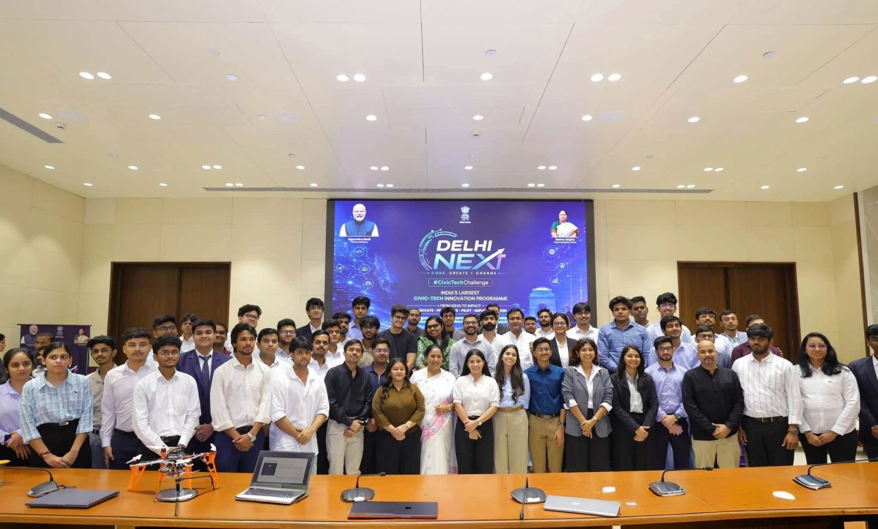 DelhiNext participants and event panel